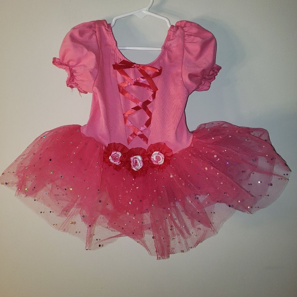 PRINCESS EXPRESSIONS PINK PRINCESS ONE PIECE DRESS UP TUTU SIZE 12-24 MONTHS